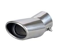 Tubo Salida Escape Silenciador De Tubo De Escape De Acero Inoxidable para Lexus UX 200H 250H 260H 2019-2023 Cola Silenciador Coche(Brown)