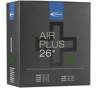 Schwalbe Air Plus, Camera d'Aria per Bicicletta. Unisex Adulto, Nero, Taglia Unica