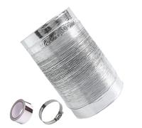 Tubo Secadora Universal De PVC Flexible Ø 80/100/110/120/150/160/170/180/200mm Para Aire Acondicionado Conducto De Aire De Ventilación Sistemas Con 2 Abrazaderas De Acero (Color : 1.5m, Size : 150mm