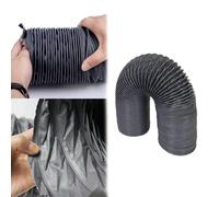 Tubo Secadora Universal Manguera de Ventilación Flexible y Extensible para Secadora, Tubo de Nailon Extralargo para Conductos de HVAC, Conducto para Extractor Industrial(6.3in(160mm),L 29.5ft(9m))