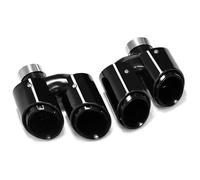 Tubo Silenciador Para Macan Sport 4 Outlet 2014 Sistema Escape Acero Inoxidable Negro(2014 to 2017 Black)