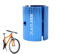 Tubo subterráneo avanzado que reduce la abrazadera de aleación de aluminio sólido, convertidor de manillar de 35 mm, diseño de cubierta de onda de seguridad, componente de bicicleta de montaña | Para