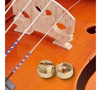 Tubo Supresor Tono Lobo Cello para latón Funda Goma 11mm Tubo | Reduce tonos lobo no deseados, mejora calidad sonido, tubo ajustable, para latón dorado, funda goma