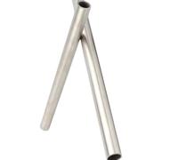 Tubo TA2, pared de 1 mm, longitud de 500 mm, ligero, alta trabajabilidad, gran actividad química, for automoción, agroalimentación médica, 2 piezas(OD 12mm)