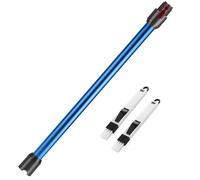 Tubo Telescópico Compatible con Dyson V7 V8 V10 V11 V15, Tubo de Extensión Rígido para Dyson V11, Tubo de Conexión de Liberación Rápida para Aspiradora Dyson con Dos 2 en 1 Cepillos, Azul