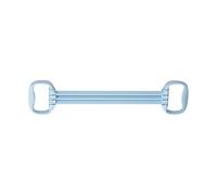 Tubo tensor - Cuerda elástica con mango giratorio, hardware resistente, categoría de acondicionamiento físico, multicolor, 11 unidades para entrenamiento de fuerza, pilates, arquitectura de látex