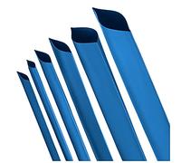 Tubo termoretráctil ISOLATECH azul por metros sin adhesivo Ø 40mm 4 metros 2:1 juego poliolefina para aislar cables conexiones soldadas sin etiquetar resistente a los rayos UV (Ø40mm 4metros)