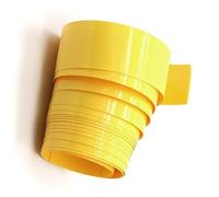 Tubo termorretráctil Amarillo de Grado Marino de 20M, Tubo termocontraíble de PVC de 29,5 mm ~ 200 mm for proyectos eléctricos(103mm)