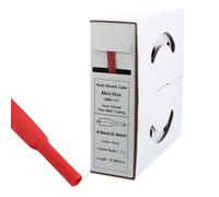 Tubo termorretráctil de 10 m, 4,8 mm>2,4 mm, rojo