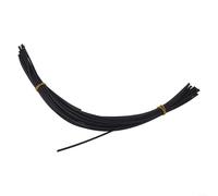 Tubo termorretráctil de doble pared de 10 m, funda aislante impermeable con relación de encogimiento 2 1, para conexiones eléctricas (2 mm, negro)