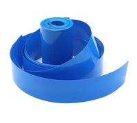 Tubo termorretráctil de Grado Marino, Tubería Azul del Encogimiento del Calor del PVC for tamaños múltiples de la Resistencia a la Baja Temperatura de 18650 baterías(45MM*29MM*20METERS)