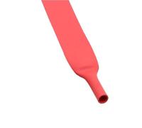 Tubo termorretráctil de poliolefina, diámetro 2,4-25,4 mm, relación de contracción 3:1, con Revestimiento Adhesivo, Funda for Cable.(Red,19.1mm,50m)