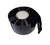 Tubo termorretráctil de PVC 18650, 2 metros, color negro, funda película for cable gran tamaño, 1 unidad(210mmx133mm)