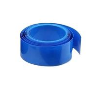 Tubo termorretráctil de PVC Azul de 1 Metro, Ancho de 125 mm a 555 mm, Envoltura de película, Funda for Cable, Tubo retráctil, 1 Pieza(250mm*158mm)