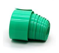 Tubo termorretráctil de PVC de 5 Metros, diámetro de 18,8mm ~ 127mm, Tubo termorretráctil de poliolefina Negra, 1 Uds.(80mm)
