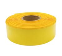 Tubo termorretráctil de PVC Longitud multicolora los 2m o los 10m de la anchura 17-80m m del tubo termocontraíble del PVC(Yellow Width 31mm Dia 20mm,2 meters)