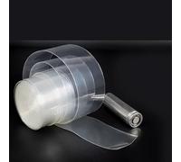 Tubo termorretráctil de PVC Transparente 18650, 18,8 mm a 190 mm, película Protectora con Revestimiento Adhesivo, 1 Unidad(18.8MMx8 Meters)