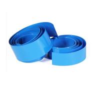Tubo termorretráctil de PVC Tubo termocontraíble de PVC azul, envolturas de batería cilíndricas 18650, 6-29cm x 10m(28cmx10m)