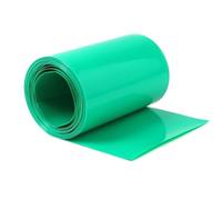 Tubo termorretráctil de PVC Verde, Resistente a la deformación, Funda for Cable 18650 (1 Unidad)(140MM*88MM*8METERS)