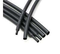 Tubo termorretráctil negro de 1 a 10 metros, relación 2:1, diámetro de 0,6 mm a 80 mm, for reparación de cables.(20mm,5 meters)