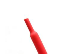 Tubo termorretráctil Rojo 3:1 de Doble Pared con Adhesivo, diámetro 1,6 mm a 39, Funda poliolefina Revestimiento (19, x 5 Metros)(3.2MM*5 Meters)