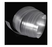 Tubo termorretráctil, Tubo Termocontraíble de PVC, Transparente, 5M, for Embalaje Componentes, 36-70mm Ancho(Width:55mm)