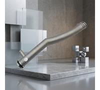 Tubo termostato de aluminio conector refrigerante plata(1.6)