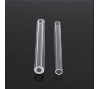 Tubo transparente acrílico, tubo de 2 piezas for tubería suministro agua riego jardín