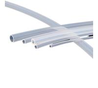 Tubo transparente de PTFE con identificación de 0,8mm-33,7mm, tubería de varios tamaños for pieza de manguera extrusora de impresora 3D(5M,ID6 x OD10mm)