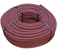 TUBO TUBIOTE TUBO CORRUGADO Corrugado Autoextecimiento con pullup (diámetro 20 marrón 100mt)