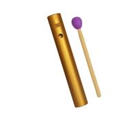 Tubo Wah Fiesta Regalos for principiantes Instrumento de música latina Banda acompañamiento Tono Güiro Tubo Wah Wah de Aluminio(Orange)