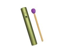 Tubo Wah Fiesta Regalos for principiantes Instrumento de música latina Banda acompañamiento Tono Güiro Tubo Wah Wah de Aluminio(Green)