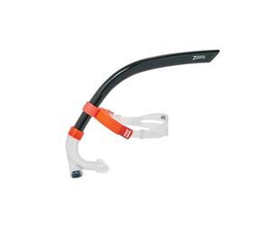 Tubo Zoggs Centre Line Snorkel Negro Naranja