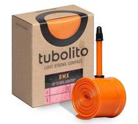TUBOLITO 9120077571713 Cámara de Aire Tubo-BMX-20 x 1.5-2.5-Válvula Presta, Unisex-Adult, Negro, One Size