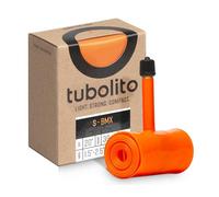 TUBOLITO 9120077572291 Cámara de Aire S-Tubo-BMX-20 x 1.5-2.5-Válvula Shraeder, Unisex-Adult, Negro, One Size