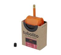 TUBOLITO 9120077571706 Cámara de Aire Tubo-BMX-20 x 1.5-2.5-Válvula Shraeder, Unisex-Adult, Negro, One Size