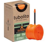 TUBOLITO 9120077574066 Cámara de Aire X-Tubo-CX/gravel-700c/30' -válvula de 60 mm-Negra, Adultos Unisex