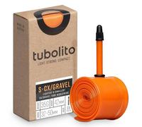Tubolito S-Tubo Cx/Gravel Cámara Interior para Bicicleta, Unisex Adulto, Naranja, 700 x 30-47