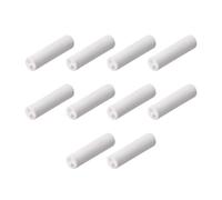 Tubos cerámicos de corindón con orificios, Ceramic Porcelain Bushing Twin Bore Alumina Tube 1x4x19mm Pack Of 10 For Mechanical