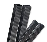 Tubos Cuadrados De Fibra De Carbono De Alta Resistencia 3K, Longitud 1000 Mm, Diámetro Exterior 8-24 Mm, Superficie Mate, 1 Unidad(16x16x14mm Twill)
