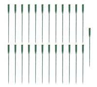 Tubos de agua para flores, tubos individuales de agua de flores con tapa de 25 piezas - Suministros de auto - Riego del tallo reutilizable para mantenimiento del jardín Peonía Lily Bouquet Interior