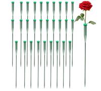 Tubos De Agua para Tallos Florales, Verdes 30 Unidades Hidratantes, Suministros Propagación Lirios Algodoncillo Raíces En Hogar Aula Interior
