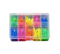 Tubos de Anzuelos de Colores - Tubo Portátil Estable de Colores con de Almacenamiento - Tubo termorretráctil de - para Exterior Agua Dulce Río Lago Arroyo Aguas Poco Profundas Jigging y Casting