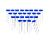 Tubos de centrífuga graduados de 50 ml con tapas de rosca de prueba con fondo cónico, juego de soportes para tubos de 28 orificios