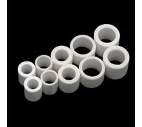 Tubos de cerámica de alúmina: 20 fundas de porcelana aislantes huecas de corindón for aplicaciones de alta temperatura(95 Porcelain 3x5x10mm)