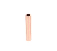 Tubos de cobre premium, tubo de cobre T2 de gran diámetro y pared gruesa, recto, for proyectos de construcción de maquetas, tubos redondos de 245 mm (54 x 2 mm) de longitud.(38x1.5mm)