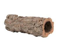 Tubos de corteza de corcho natural, 25 cm de largo y 5-7 cm de diámetro | Túnel de corcho sin tratar para terrario, acuario, reptiles y roedores, fabricado en Portugal