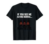 Tubos de ensayo de Humor Stem Science - Ejecutar Pruebas Camiseta