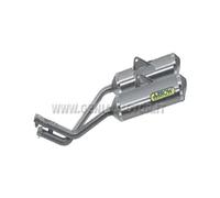 Tubos De Escape Arrow Thunder Aluminio Honda Fmx 650 2005 > 2008