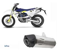 Silenciador trasero LeoVince SLIP-ON SBK LV ONE EVO, acero inox, tapa carbono